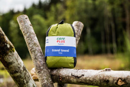 Care Plus Travel Towel - Microfibre 60x120cm,  Dolomite Blue