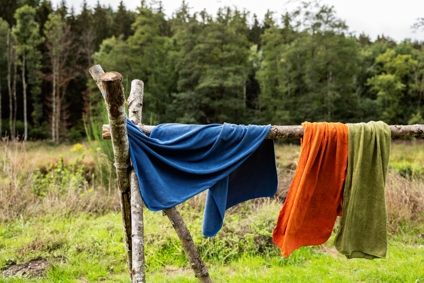 Care Plus Travel Towel - Microfibre 60x120cm,  Dolomite Blue