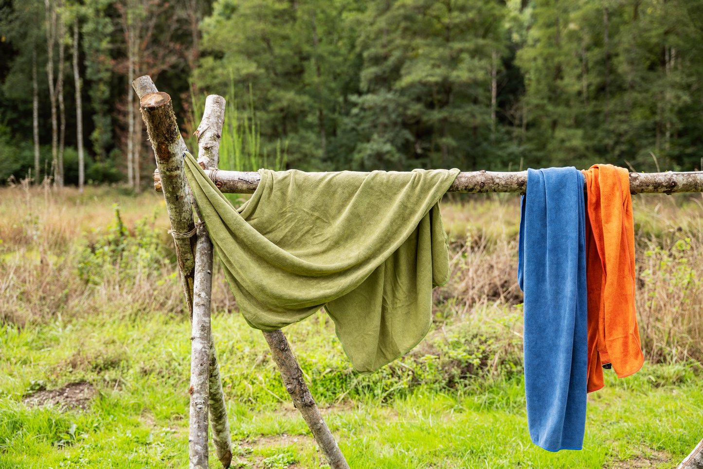 Care Plus Travel Towel - Microfibre 60x120cm,  Dolomite Blue