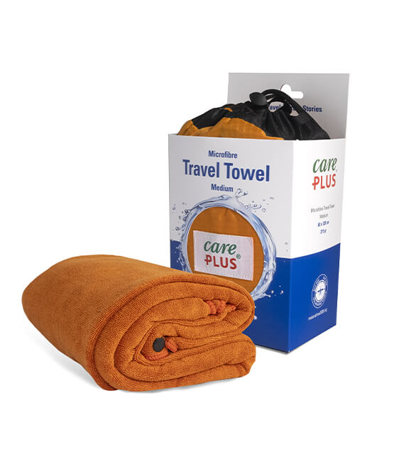 Care Plus Travel Towel - Microfibre 60x120cm, Copper